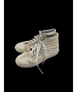 Vans HI Triple White Canvas High Top Skateboard Shoes Women’s Size 5.5 - $371.29 MXN