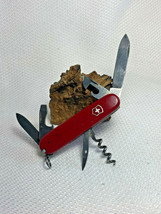 Vtg Victorinox Rostfrei Switzerland Multitool Folding 9 Function Pocket Knife - £23.91 GBP