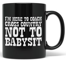 PixiDoodle Babysitter Cross Country Coach Coffee Mug (11 oz, Black) - $25.91+