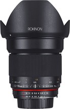 Rokinon 16Maf-N 16Mm F/2.0 Aspherical Wide Angle Lens For Nikon (Dx) Cameras - £346.77 GBP