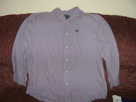 Chaps Plaid Button Down Long Sleeve Shirt Size XL Men&#39;s EUC - £11.62 GBP