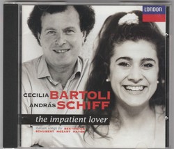 Beethoven Schubert The Impatient Lover Music CD Bartoli Schiff Italian Songs - £6.29 GBP