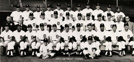 1971 DETROIT TIGERS 8X10 TEAM PHOTO BASEBALL MLB PICTURE WITH WHITE BORDER - $4.94