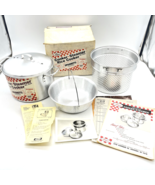 Vintage Leyse Spaghetti - Rice Aluminum Pot 8 Quart with Steamer / Stainer - $32.99