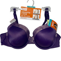 Warner&#39;s Underwire Bra Lace Contour Full Coverage Smooth FX Flexible Cups RF2801 - £24.92 GBP