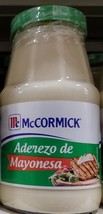 McCORMICK ADEREZO DE MAYONESA  MAYONNAISE - GRANDE 1.5 KILOS - ENVIO GRA... - £27.80 GBP
