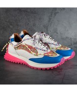 DWRS LABEL Made In Portugal Leather Sneakers Multicolor Metallic Womens - $1,758.77 MXN