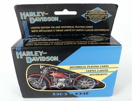 1997 Harley Davidson Historical Playing Cards (2 Decks) w/ Limited Ed Ti... - $9.73