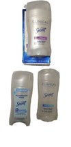 3-Pack Secret Clinical Strength Deodorant for Women Invisible Solid + Clear Gel  - £22.22 GBP