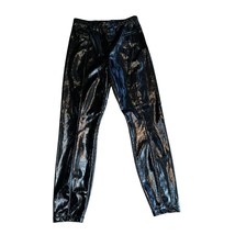 Good American Vinyl Leggings Size 3 or L Large Black Shiny Patent SEXY NWT - £35.17 GBP