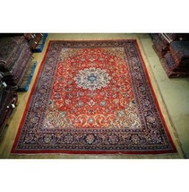 10x14 Authentic Hand Knotted Semi-Antique Wool Rug Red B-74727 * - £4,276.81 GBP