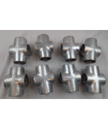Lot of 8 Hollaender 7-8 1-1/2&quot; Speed-Rail Cross Aluminum Fittings - $69.29
