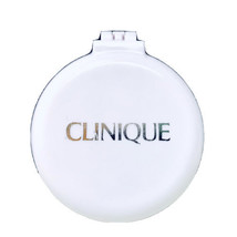 Clinique Vintage 1990&#39;s Round Pop Up Mirror Brush Travel Compact Combo - £9.41 GBP