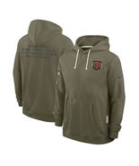 Mens Olive Bears 2025 Salute to Service Sideline Pullover Hoodie - Chicago - €60,42 EUR
