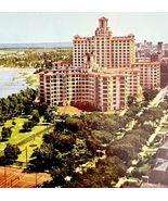 Chicago Edgewater Hotel Postcard Lake Michigan 1940-50s Illinois PCBG11A - €17,15 EUR