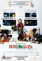 1990 Home Alone Movie Poster Print Kevin Macaulay Culkin Wet Bandits  - £5.57 GBP