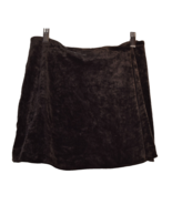 Betsey Johnson Womens Wrap Velvet Skirt Black S - $1,291.19 MXN