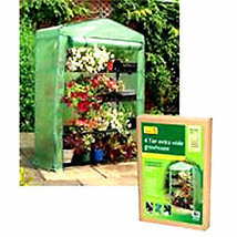 Gardman- Usa 507722 4 Tier Extra Wide Greenhouse - £113.19 GBP