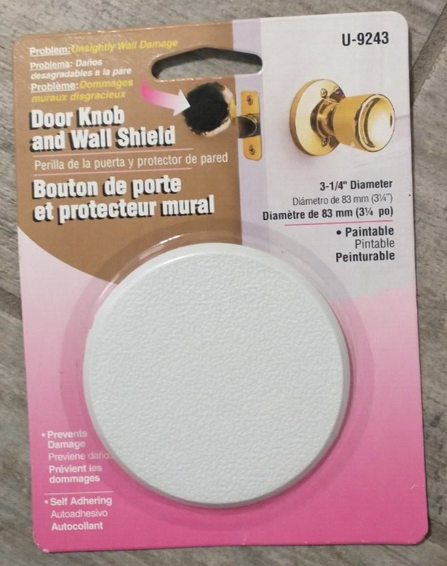 Prime-Line Door Knob Wall Shield - $4.94