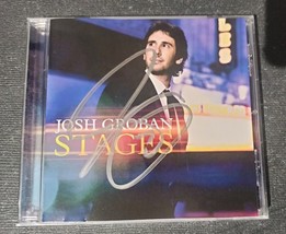 Signed Autographed by JOSH GROBAN &quot;Stages&quot; CD New w/COA - £31.11 GBP