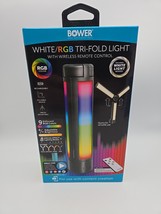 Bower Multifunction Tri Fold RGB LED Light for Videos and More~Black~New... - $27.59 CAD