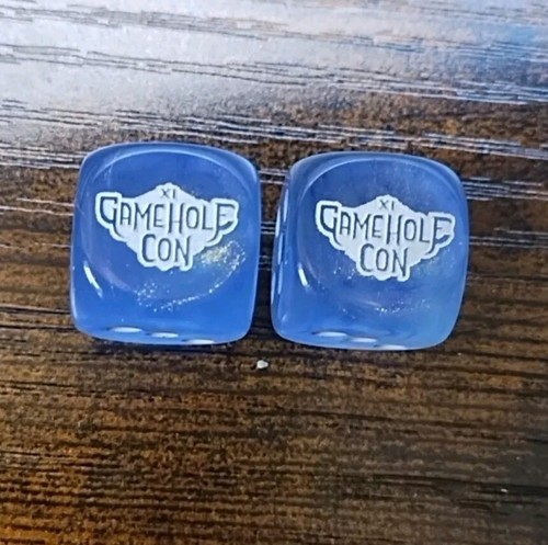 (2) Gamehole Con Madison Wisconsin D6 Promotional Dice - $20.78