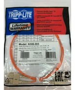 NEW TRIPP LITE N306-003 Duplex Multimode 62.5/125 Fiber Patch Cable SC/S... - $16.29 CAD