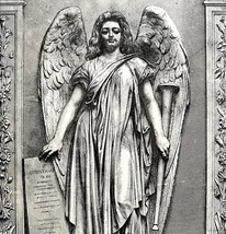 Angel Of The Resurrection 1888 Victorian Religious Art Print Corinthians... - €15,09 EUR