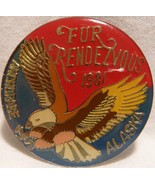 1981 Anchorage Fur Rondy Rendezvous Collector Pin/Bald Eagle-Mint Condition - $929.79 MXN