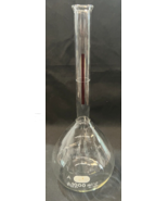 PYREX 1000mL  No. 5600 LABORATORY GLASS Volumetric FLASK  - £13.93 GBP