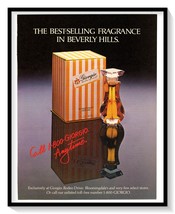 Giorgio Beverly Hills Perfume Print Ad Vintage 1984 Magazine Advertiseme... - $182.07 MXN