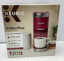 New Keurig K-Mini Plus Single Serve K-Cup Pod Coffee Maker, Cardinal Red sealed - £51.47 GBP