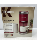 New Keurig K-Mini Plus Single Serve K-Cup Pod Coffee Maker, Cardinal Red... - £51.47 GBP