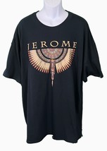 JEROME Men&#39;s Short Sleeve Pull Over T-Shirt Black 3XL NWT - $278.56 MXN