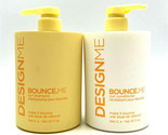 DesignMe Bounce.Me Curl Shampoo &amp; Conditioner Make It Bounce 32 oz - £72.30 GBP