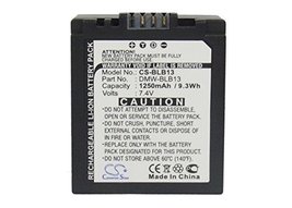 Replacement Battery for Panasonic DMW-BLB13 DMW-BLB13E DMW-BLB13GK DMW-B... - $23.97