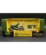 John Deere X728 Lawn Garden Tractor Set with Cart &amp; Tiller 1/16 Ertl Toy... - €42,98 EUR