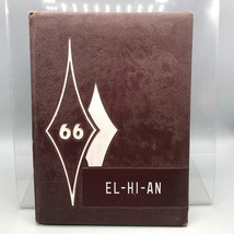 Vintage Elderton School Pennsylvania 1966 Yearbook El-Hi-An - £63.51 GBP