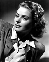 Artdash® Photo Art Print Actress Ingrid Bergman: Black And White, 8&quot;×10&quot; Print - £35.95 GBP