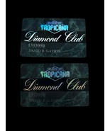 Tropicana Atlantic City Casino Diamond Club Slot Card Tracking Player Lo... - $23.75