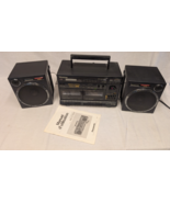 Panasonic RX-CT950 Boombox Stereo Retro Vintage Cassette Player READ - $79.19