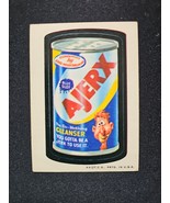 Topps Wacky Packages 2nd Series 1973 AJERX Vintage Sticker Unpeeled Clean - $27.12 CAD