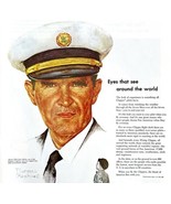Pan American Pilot Norman Rockwell 1979 Advertisement Vintage Aviation D... - $570.01 MXN