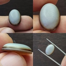 Ancienne perle d&#39;amulette de prière oeil magique ancienne indo tibétaine... - $88.13
