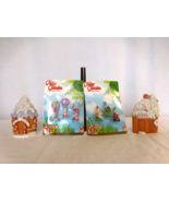 Miniature Fairy &amp; Garden Candy House Figurines And Accessories, 8 Piece ... - £6.99 GBP