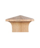 Unique geometric design furniture knobs. square shaped wooden knobs for ... - €2,15 EUR