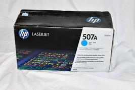 New HP CE401A 507A Cyan Toner Print Cartridge - Sealed Box New Genuine 5... - £129.79 GBP