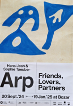 Jean Arp - Original Exhibition Poster - Bozar - Brussels - 2024 - $225.82