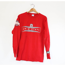 Vintage The Ohio State University Buckeyes OSU Starter Long Sleeve T Shirt Small - £29.46 GBP
