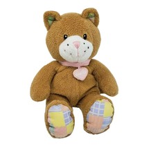 Oshkosh Baby Kitty Cat 96367 Plaid Feet &amp; Ears Stuffed Animal Plush Toy Lovey - £44.80 GBP